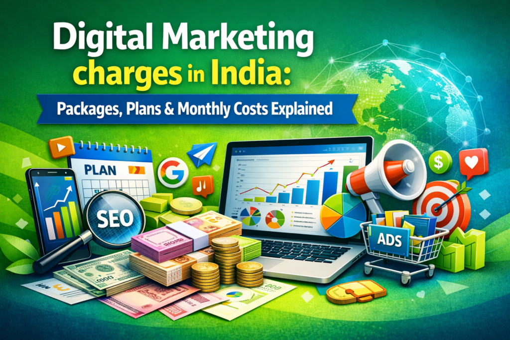 digital marketing charges in india packages, plans & monthly costs explained