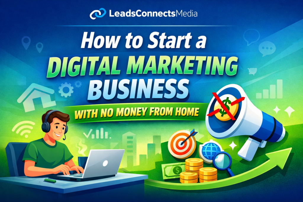 starting a digital marketing business at home